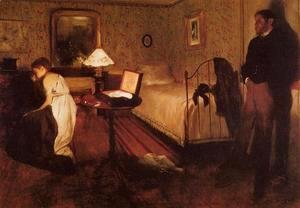 Edgar Degas - Interior (or The Rape)