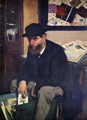 Edgar Degas - The Amateur, 1866