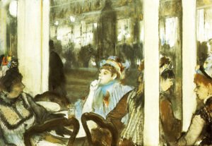 Edgar Degas - Women on a Cafe Terrace, 1877
