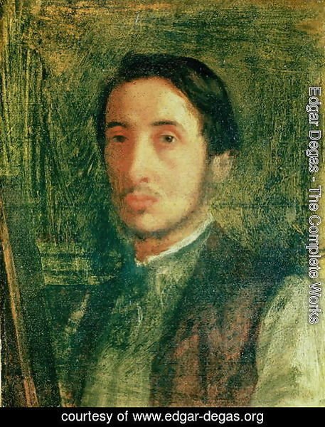 Edgar Degas - Self Portrait as a Young Man
