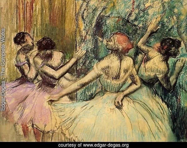 Dancers in the Wings, c.1899