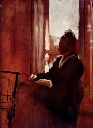 Edgar Degas - Woman at a Window, c.1871-2