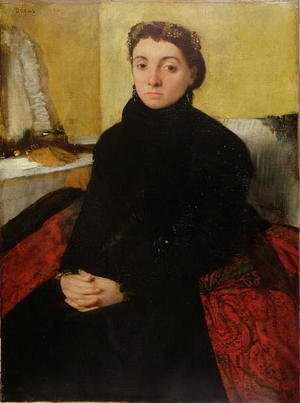 Edgar Degas - Madame Gaujelin, 1867
