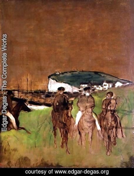 Edgar Degas - Morning Ride, c.1866