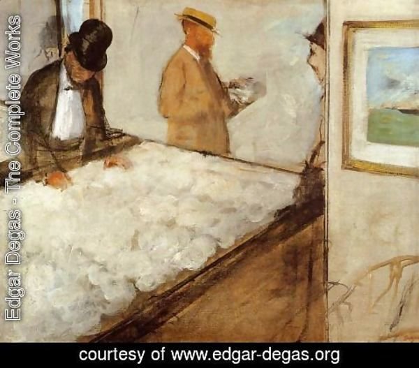 Edgar Degas - Cotton Merchants in New Orleans, 1873