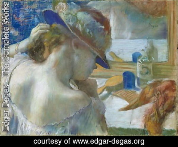 Edgar Degas - In Front of the Mirror, 1889