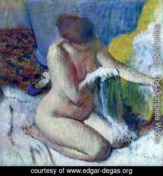 Edgar Degas - After the Bath 2