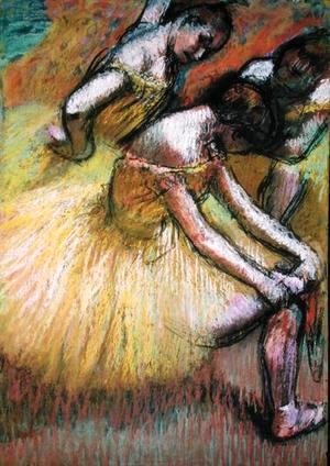 Edgar Degas - Group of Three Dancers