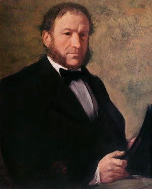 Edgar Degas - Portrait of Monsieur Ruelle, 1861