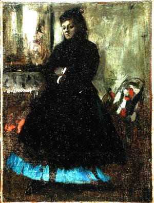 Edgar Degas - Portrait of Madame Ducros, 1858
