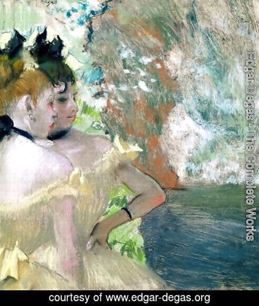 Edgar Degas - Dancers in the Wings