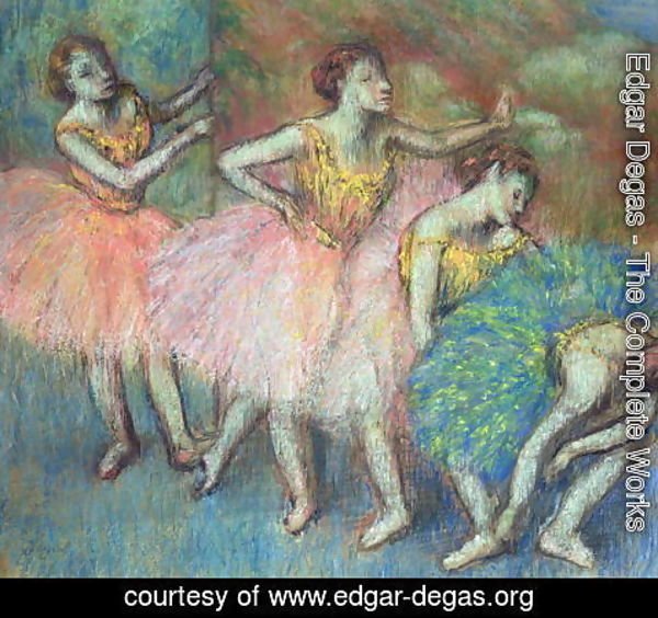 Edgar Degas - Four Dancers, 1903