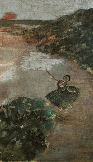 Dancer on a Stage, c.1879