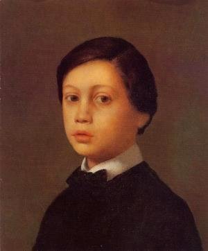 Edgar Degas - Portrait of Rene De Gas
