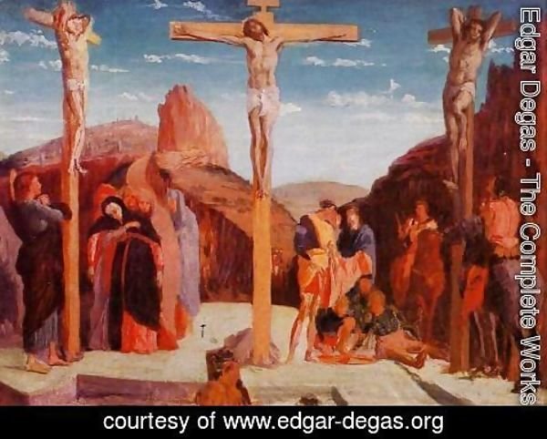 Edgar Degas - The Crucifixion (after Matagna)