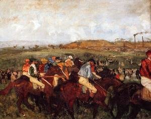 Edgar Degas - The Gentlemen's Race: Before the Start