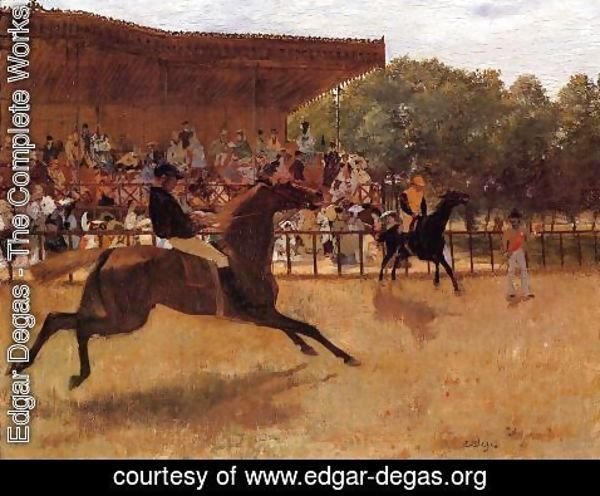 Edgar Degas - The False Start