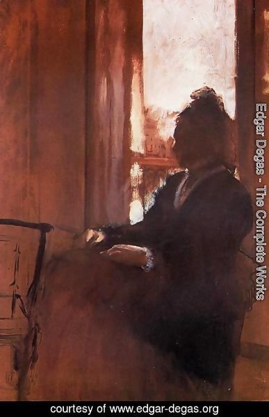 Edgar Degas - Woman at the Window