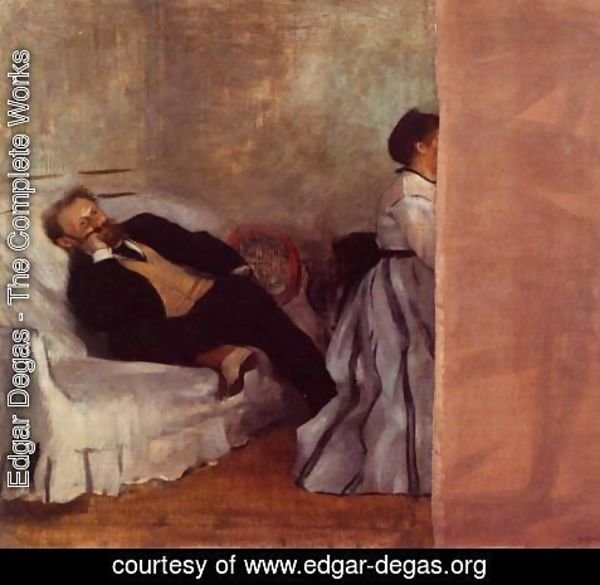 Edgar Degas - M. and Mme Edouard Manet