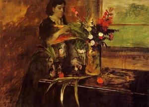 Edgar Degas - Portrait of Mme. Rene De Gas, nee Estelle Musson