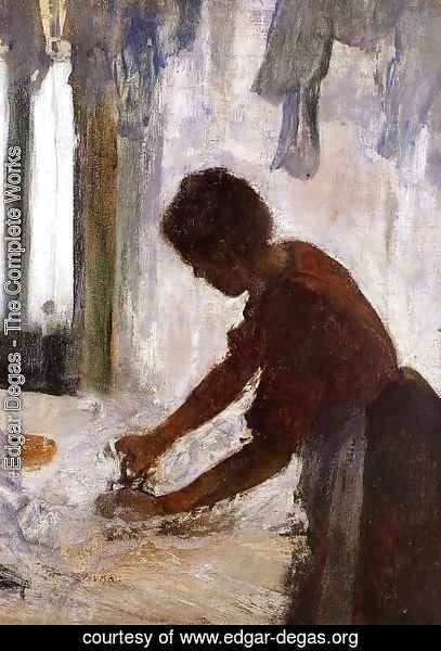 Edgar Degas - Woman Ironing II