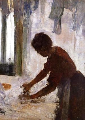 Edgar Degas - Woman Ironing II