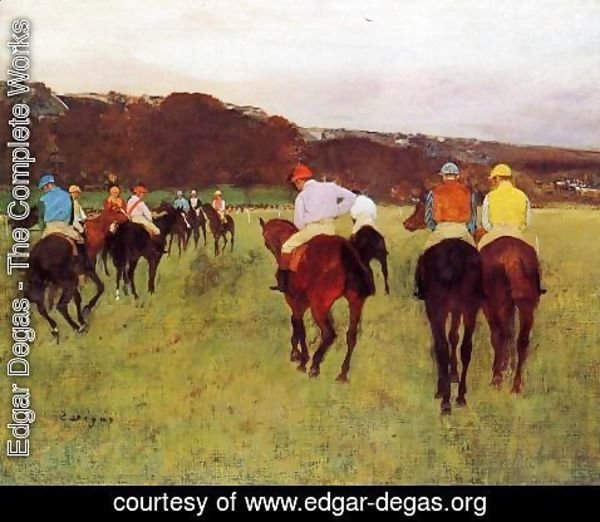 Edgar Degas - Before the Start