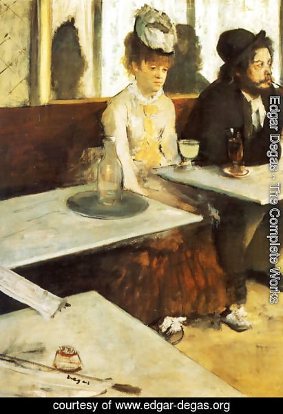 Edgar Degas - The Absinthe Drinker