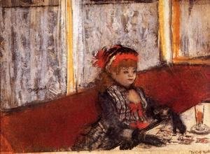 Edgar Degas - Woman in a Cafe