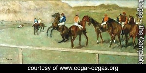 Edgar Degas - Before the Start I