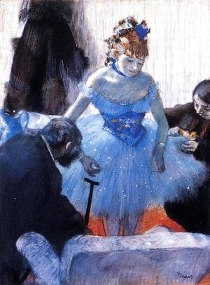 Edgar Degas - Dancer's Dressing Room