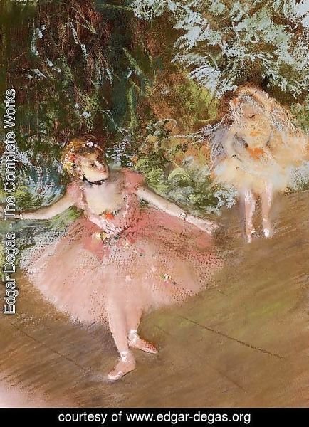 Edgar Degas - Dancer on Stage