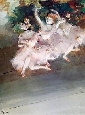 Edgar Degas - Three Ballet Dancers