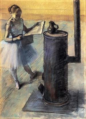 Edgar Degas - Dancer Resting I