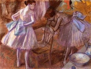 Edgar Degas - Two Dancers in Their Dressing Room