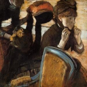 Edgar Degas - At the Milliner's II