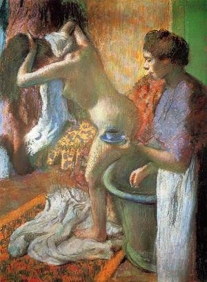 Edgar Degas - The Cup of Tea