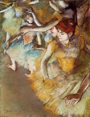 Edgar Degas - Ballet Dancers on the Stage