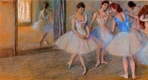 Edgar Degas - Dancers in the Studio