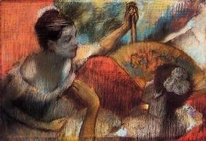 Edgar Degas - Dancers in a Box