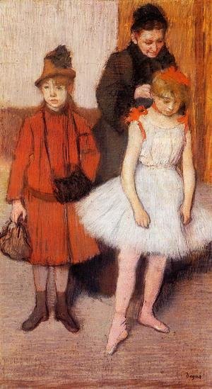 Edgar Degas - The Mante Family I