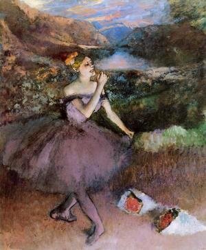 Edgar Degas - Dancer with Bouquets