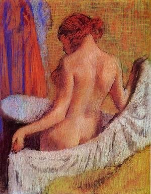 Edgar Degas - After the Bath VIII