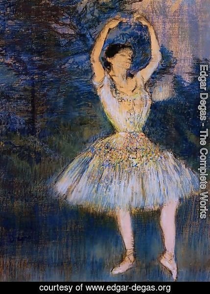 Edgar Degas - Dancer with Raised Arms