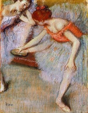 Edgar Degas - Dancers I