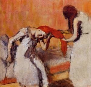 Edgar Degas - Combing the Hair II