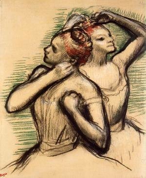 Edgar Degas - Two Dancers IV