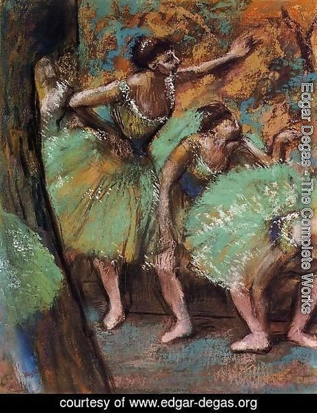Edgar Degas - Dancers IV