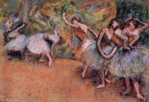 Edgar Degas - Ballet Scene III