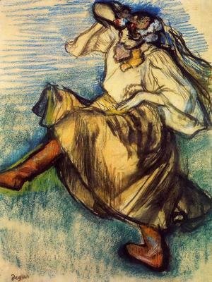 Edgar Degas - Russian Dancer I